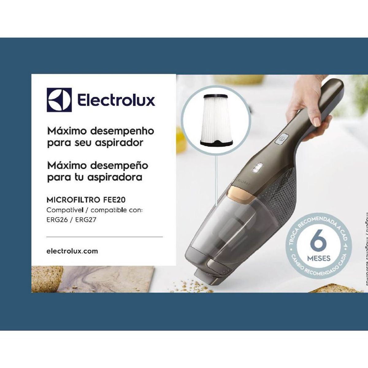 ELECTROLUX - Filtro FEE20 Aspiradora Electrolux ERG26 ERG27