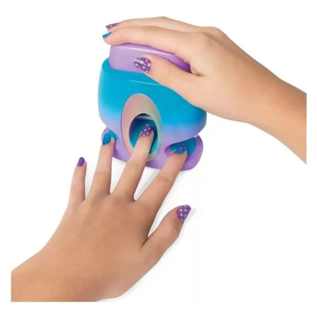 GENERICO - Kit Maquina Estampador De Uñas Para Niñasjuguete Go Glam