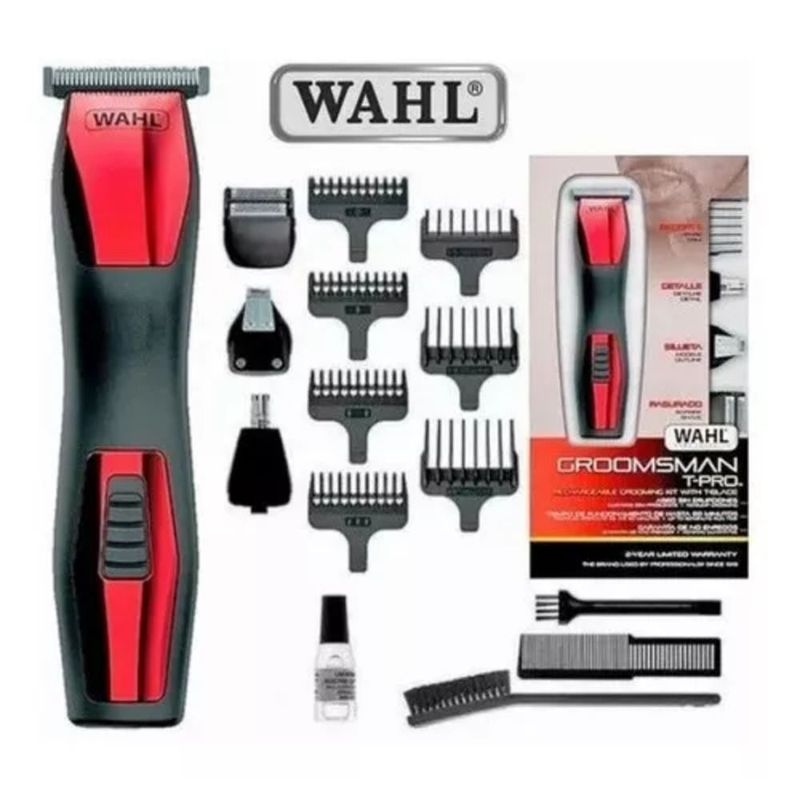 WAHL - Maquina Recortadora Wahl Grooms Man T-Pro 9892-008