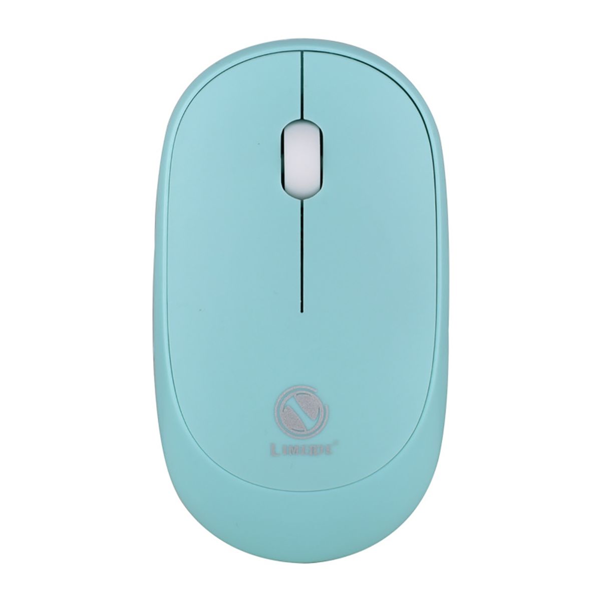 GENERICO - Mouse inalámbrico de 24G ultrafino portátil incluye pila Azulado