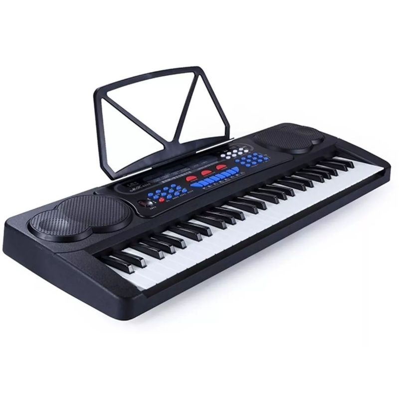 ONE PIXEL - Teclado Electrónico Organeta Piano 54 Teclas MK-4500 USB.