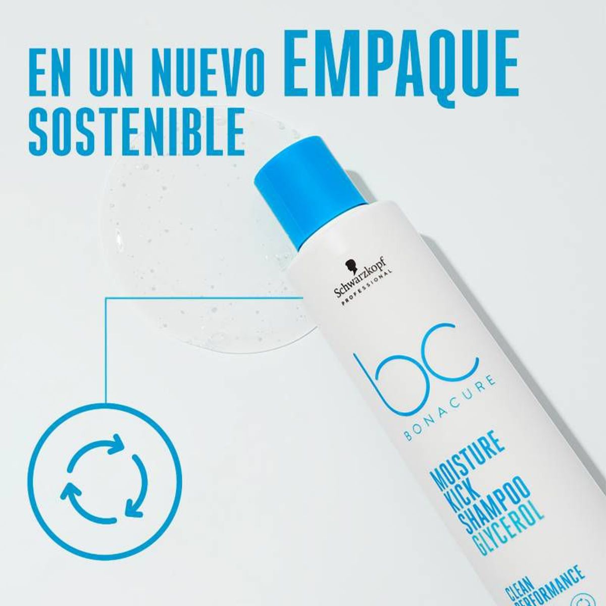 SCHWARZKOPF - Shampoo Bonacure Moisture Kick Hidratación 200ML