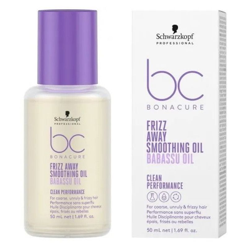 SCHWARZKOPF - ACEITE Smoothing Frizz Away Bonacure 50mL ANTIFRIZZ