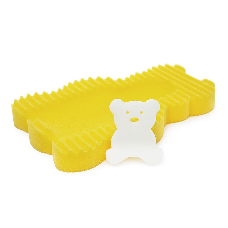 TORAL - Espuma Bañera Para Bebé Forma De Oso Antideslizante