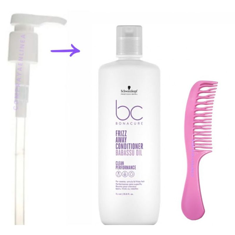 SCHWARZKOPF - ACONDICIONADOR anti frizz Away bonacure 1000ML