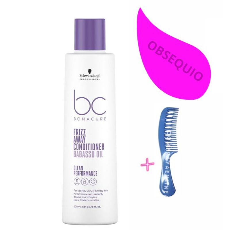 SCHWARZKOPF - ACONDICIONADOR anti frizz Away bonacure 200ML