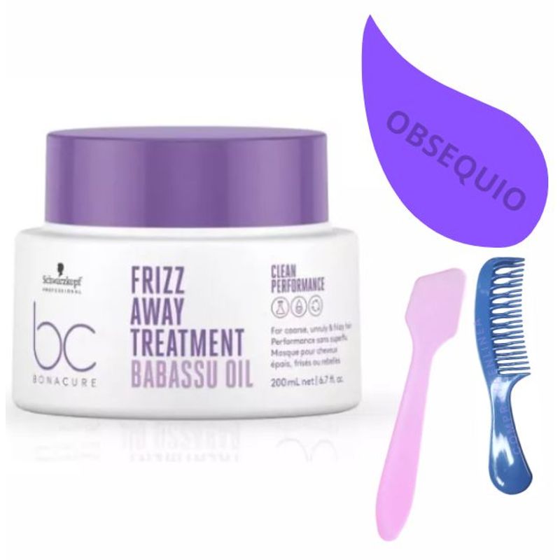 SCHWARZKOPF - MASCARILLA ANTI Frizz Away Bonacure 200mL