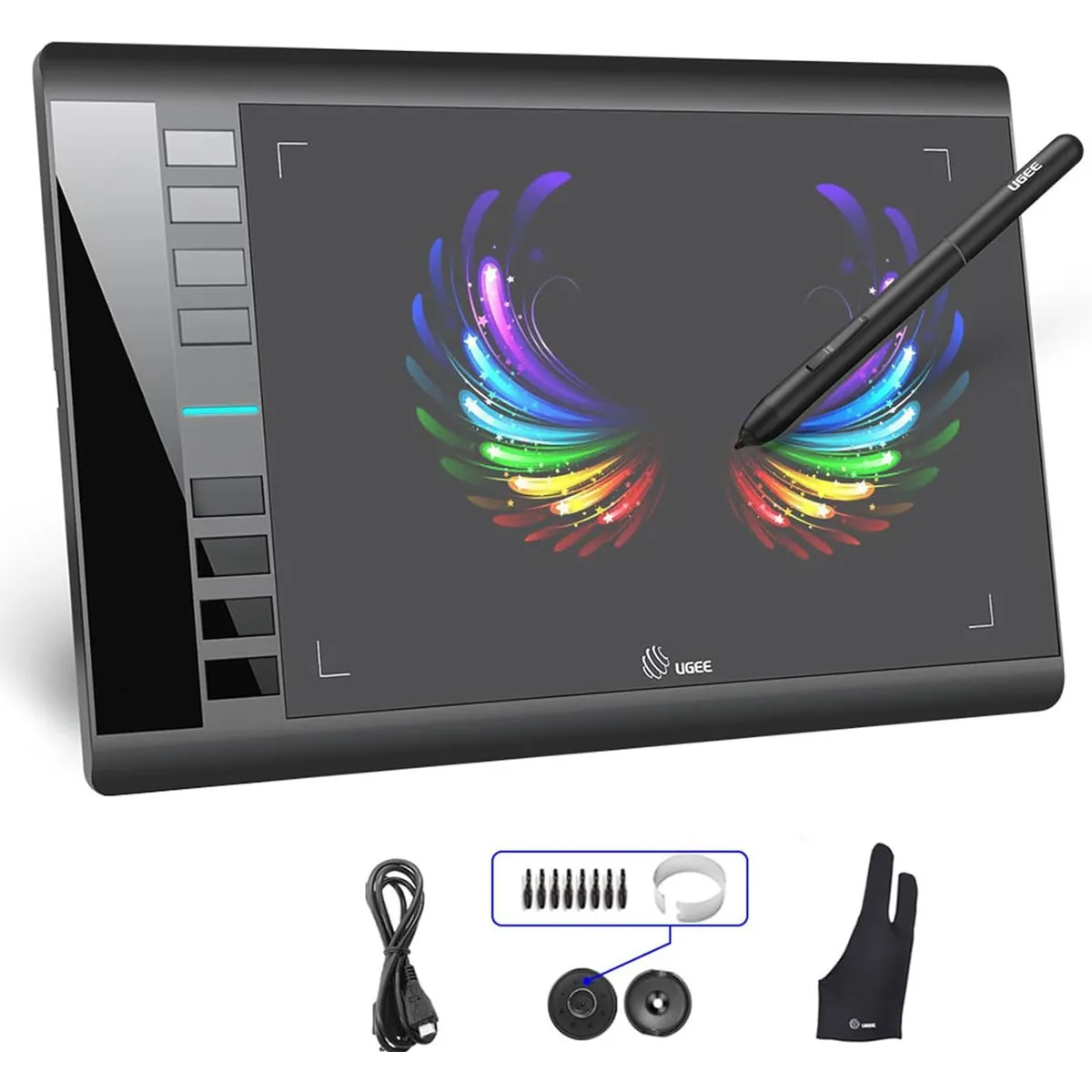 GENERICO - Tableta Gráfica Digitalizadora Ugee M708 10x6 Diseña en Android Y PC