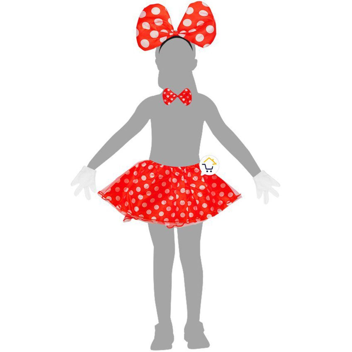 COMPRALOENCASA COM - Disfraz Ratona Accesorios Halloween Niñas Disfraces AF821