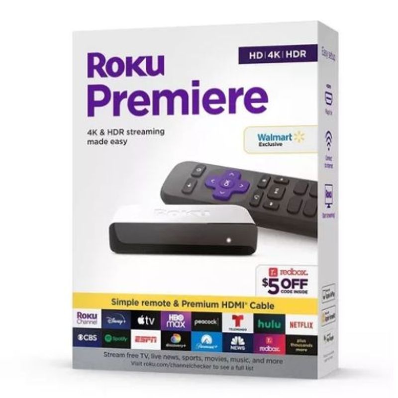 GENERICO - Roku premiere Convertidor A Smart Tv Hdr 4k Original.