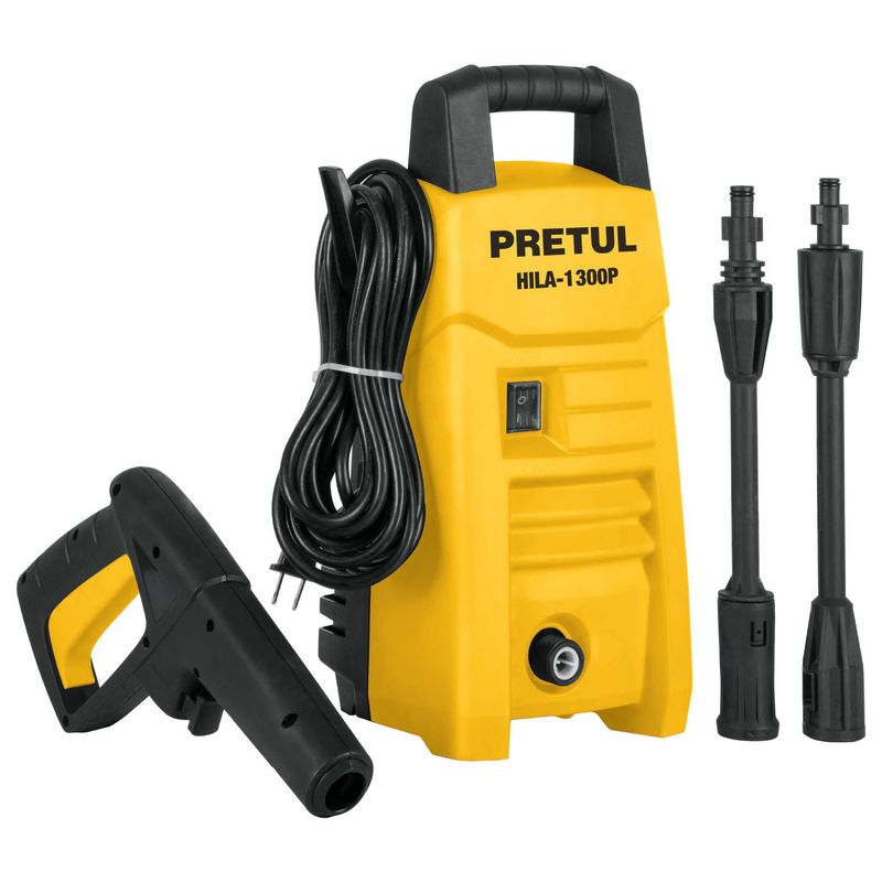 PRETUL - Hidrolavadora eléctrica 1300 PSI, Pretul