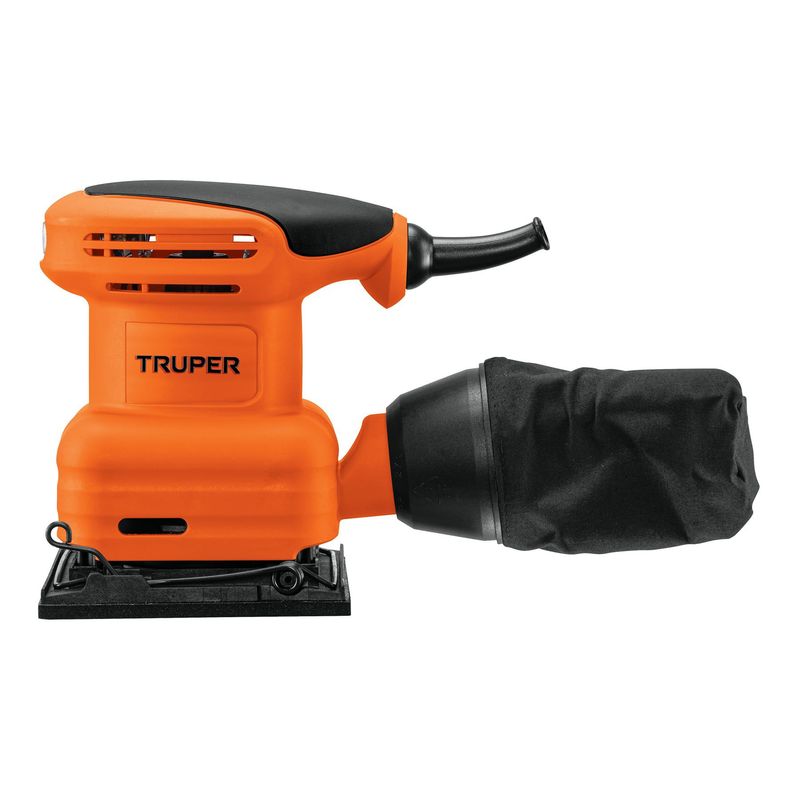 TRUPER - Lijadora orbital 1/4 hoja 200 W, profesional, Truper.