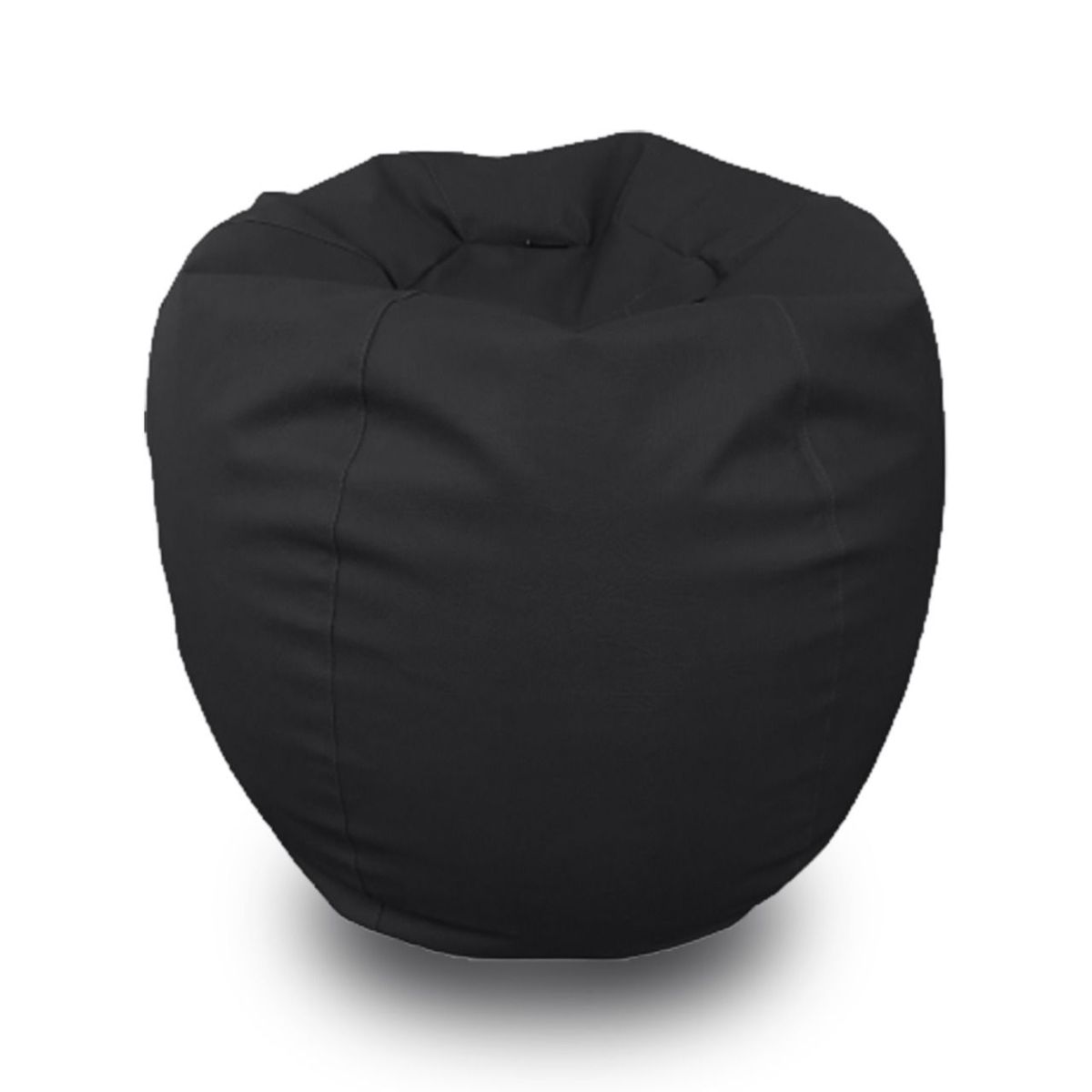 ESTILO RELAX - Silla Puff Bubble En Cuerotex Talla L - Negro.