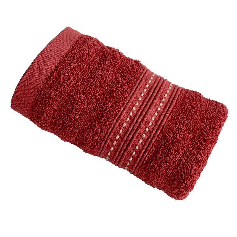 FATELARES - Toalla Cañamo Rojo Mineral Manos 40x70cm 500gr Fatelares Algodón