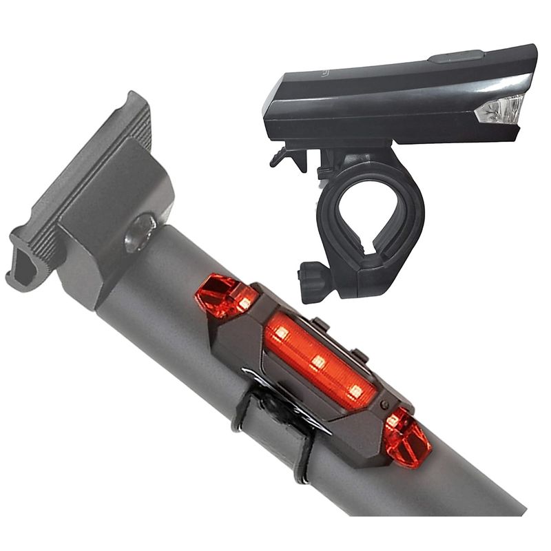 GW - Luz Delantera Y Trasera Gw Bicicleta Recargable Usb Combo