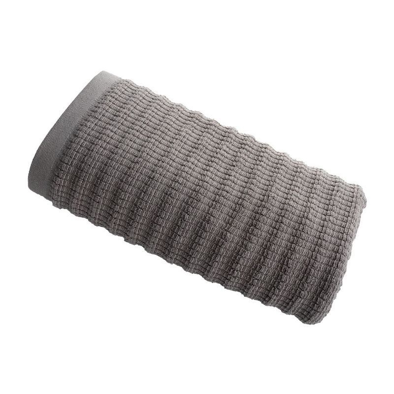 FATELARES - Toalla Mimbre Gris Peltre Cuerpo 70x140cm 500gr Fatelares Algodón