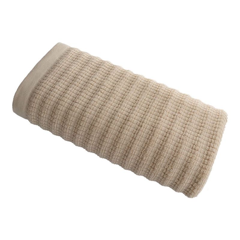 FATELARES - Toalla Mimbre Beige Flann Cuerpo 70x140cm 500gr Fatelares Algodón