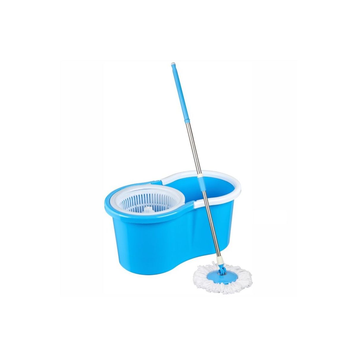 ONE PIXEL - Trapero Giratorio 360 Con Mopa Azul ONE PIXEL