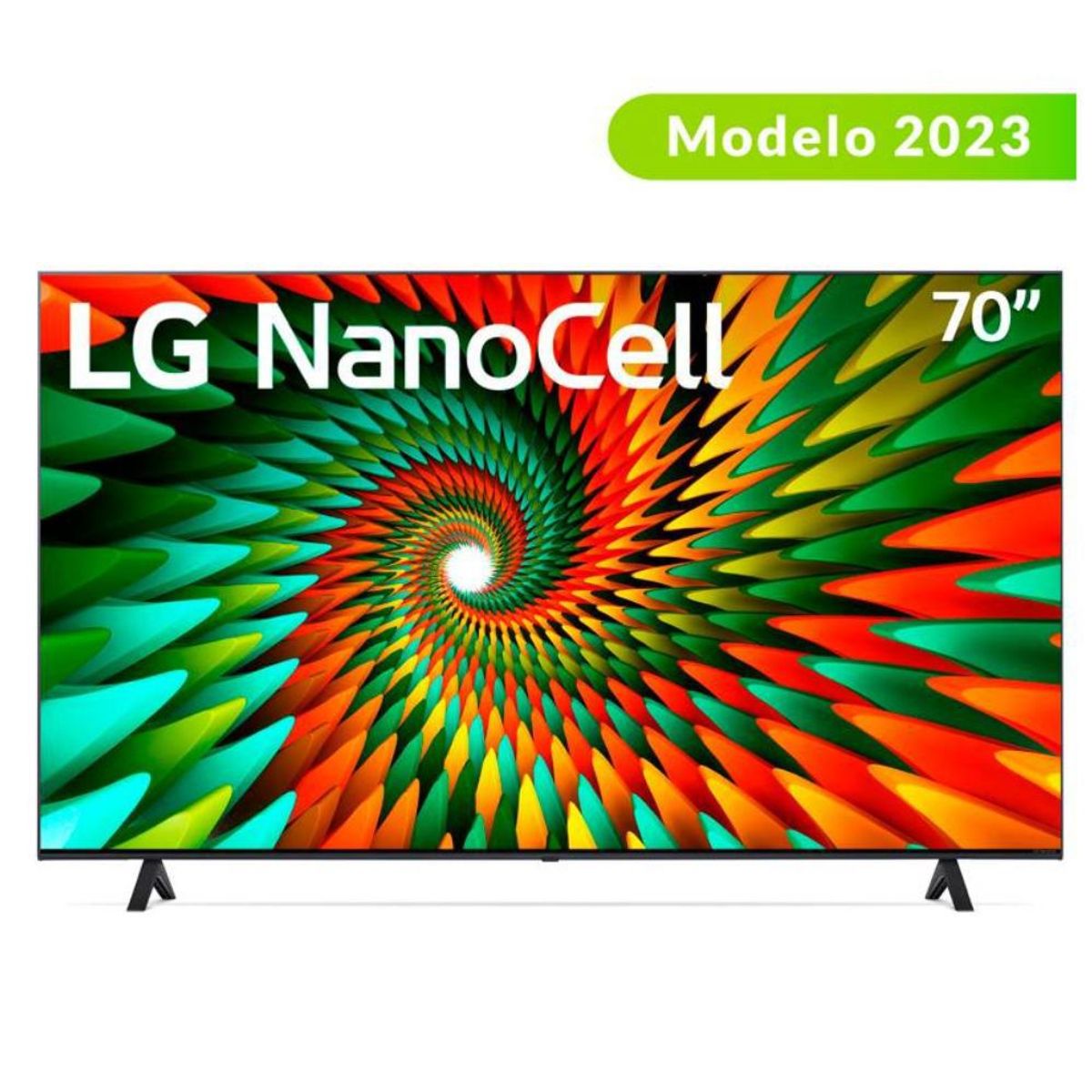 LG - Televisor 70" Lg 70NANO77SRA Smart TV 4K UHD Bluetooth