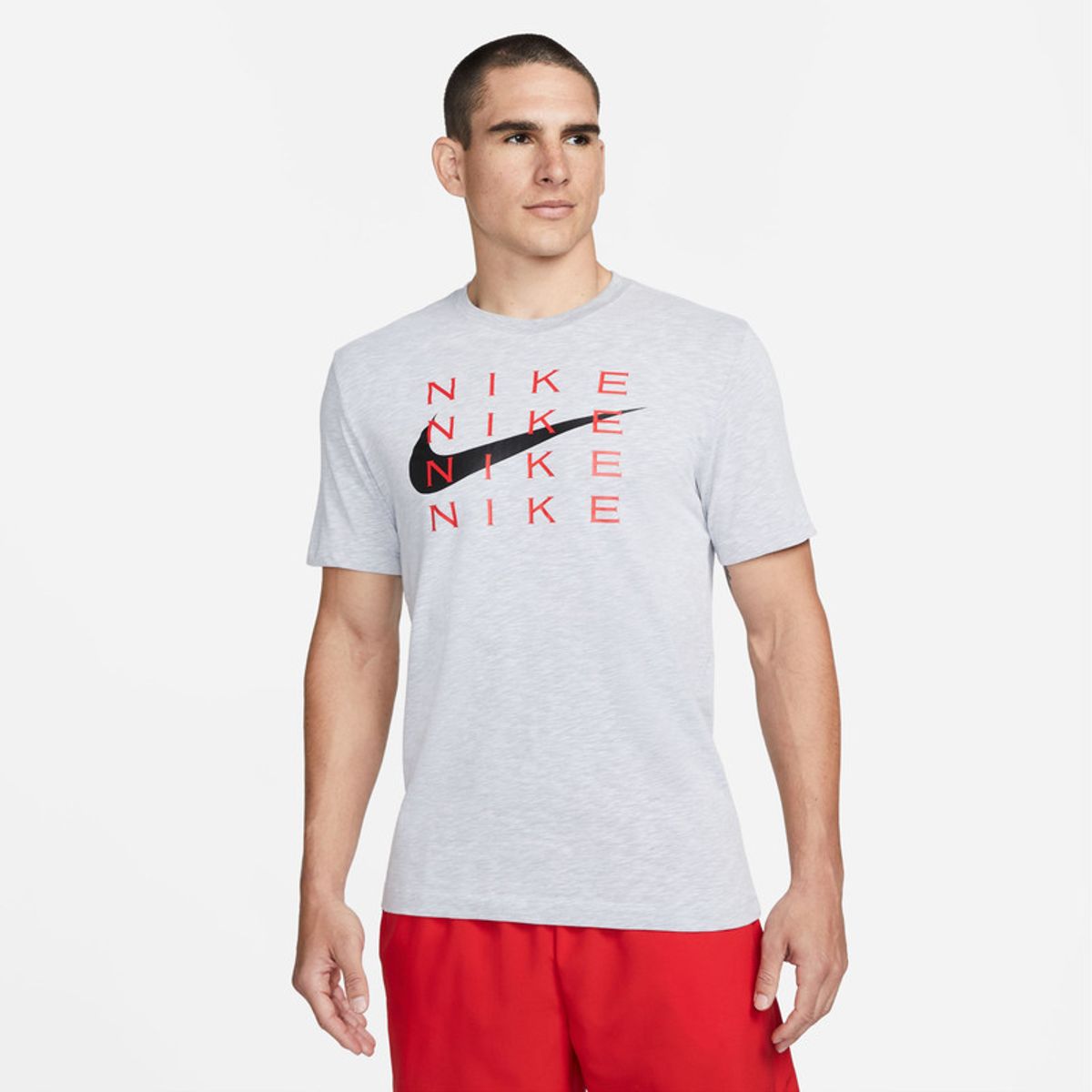 NIKE - Camiseta Hombre Nike Dry-fit Tee Slub High Brand Read