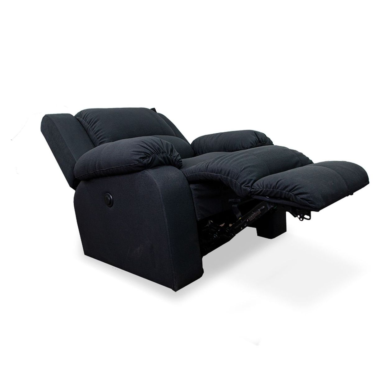 INDUSTRIAL BASESTILOS - Silla reclinable mecánica en Lino Negro