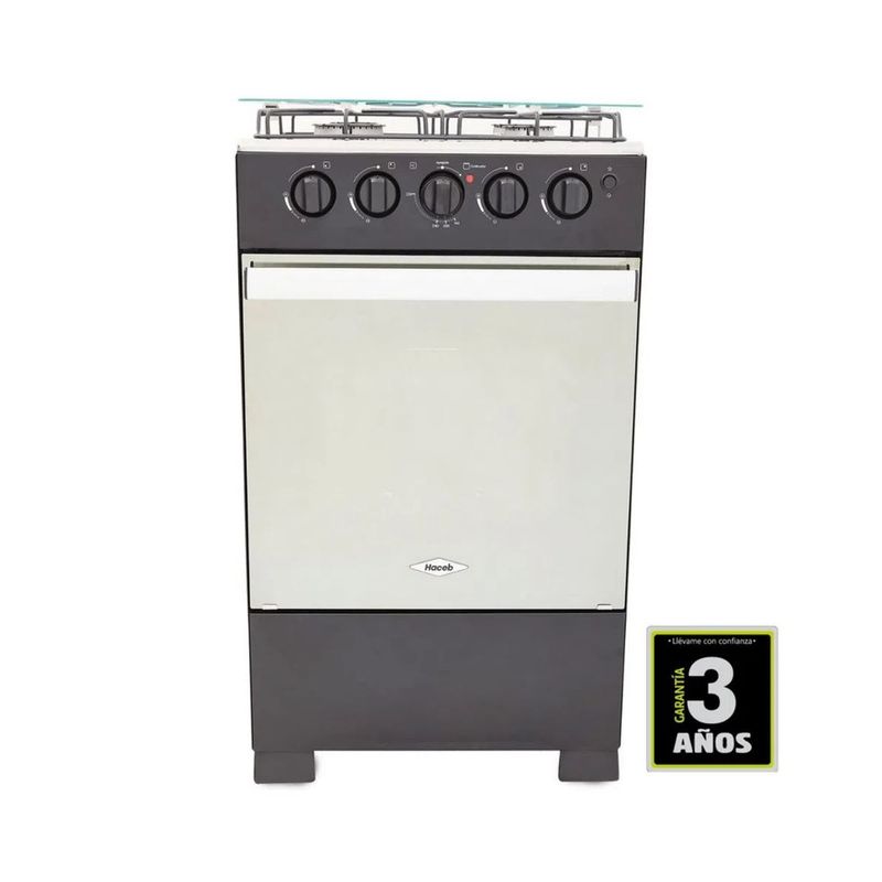 HACEB - Estufa Romero Haceb Réflex 50" 4 Puestos ESTUFAROMEROREFLEX50VGPNE
