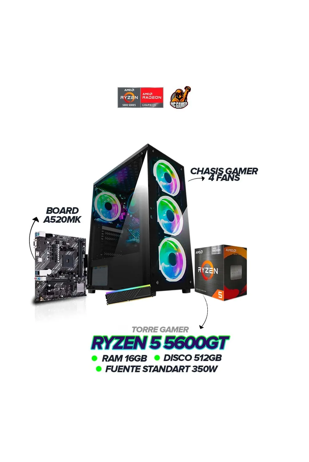 Windowsデスクトップ RYZEN5-5600G.RAM16GB. M.2 512GB Wi-Fi Amazon.co.jp: NEWLEAGUE ゲーミングデスクトップパソコン 特選モデル
