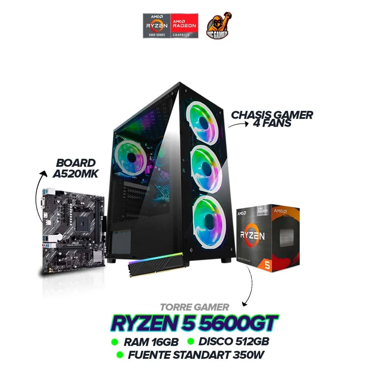 お取引中)極美品 爆速ゲーミング Ryzen5-2600 GTX1070 メモリ16G 