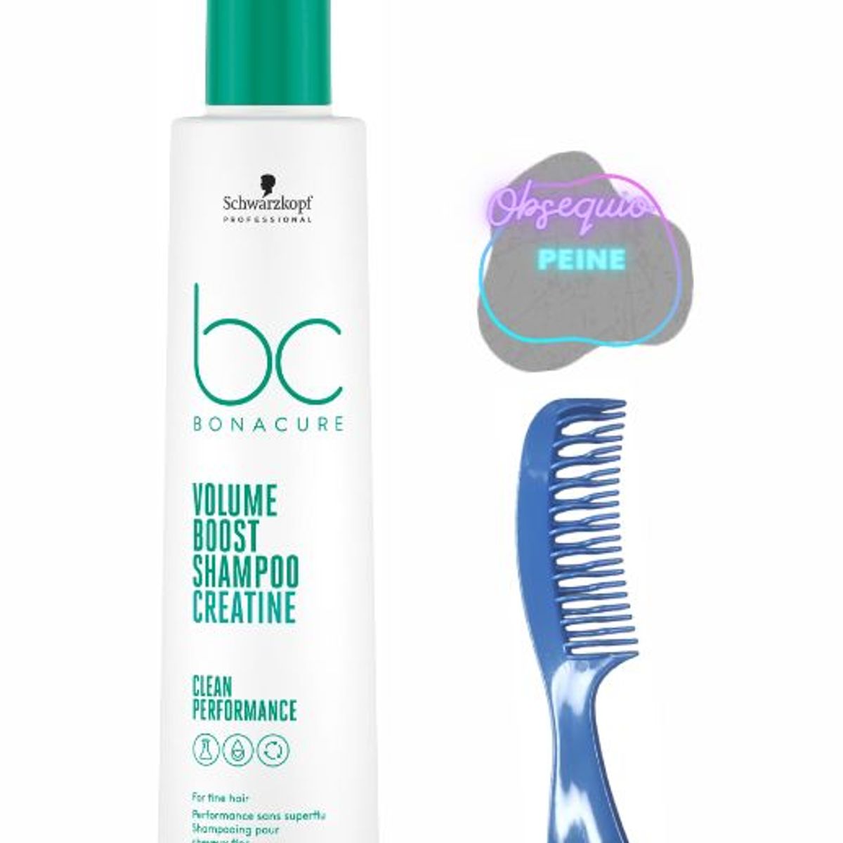 SCHWARZKOPF - Shampoo volumen Bonacure  250 ml