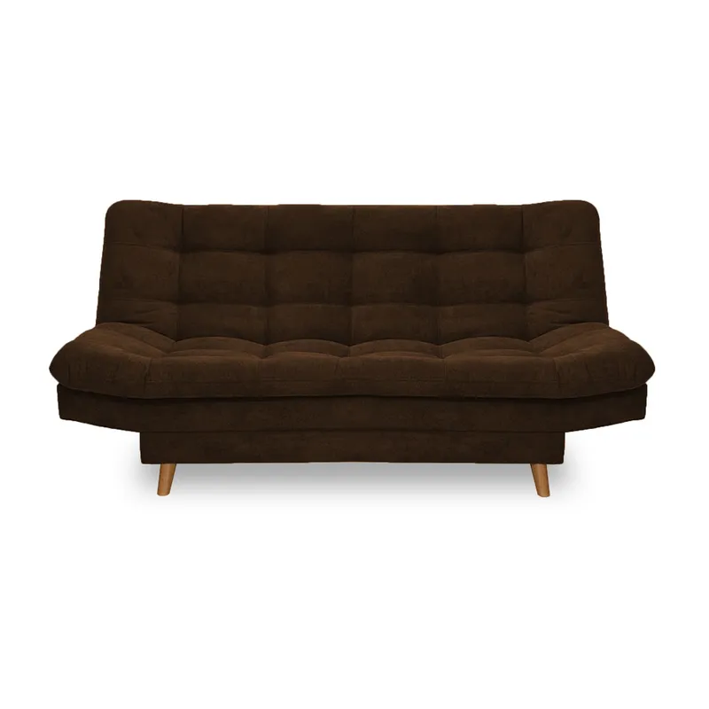 INDUSTRIAL BASESTILOS - Sofá Cama Moltochic Lino Café patas de metálica