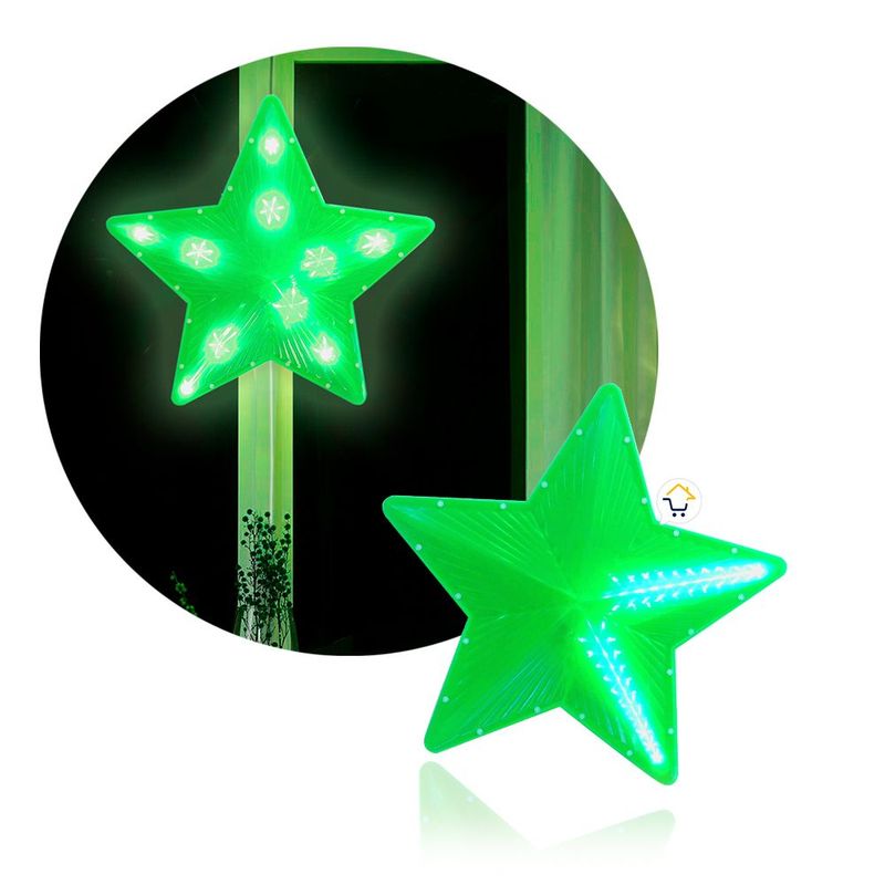 COMPRALOENCASA COM - Estrella Luz LED Grande Ventana Puerta Navidad 2294V