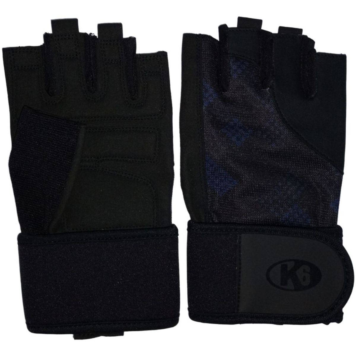 K6 - Guantes De Pesas Gym Training K6 Oblivion Azul