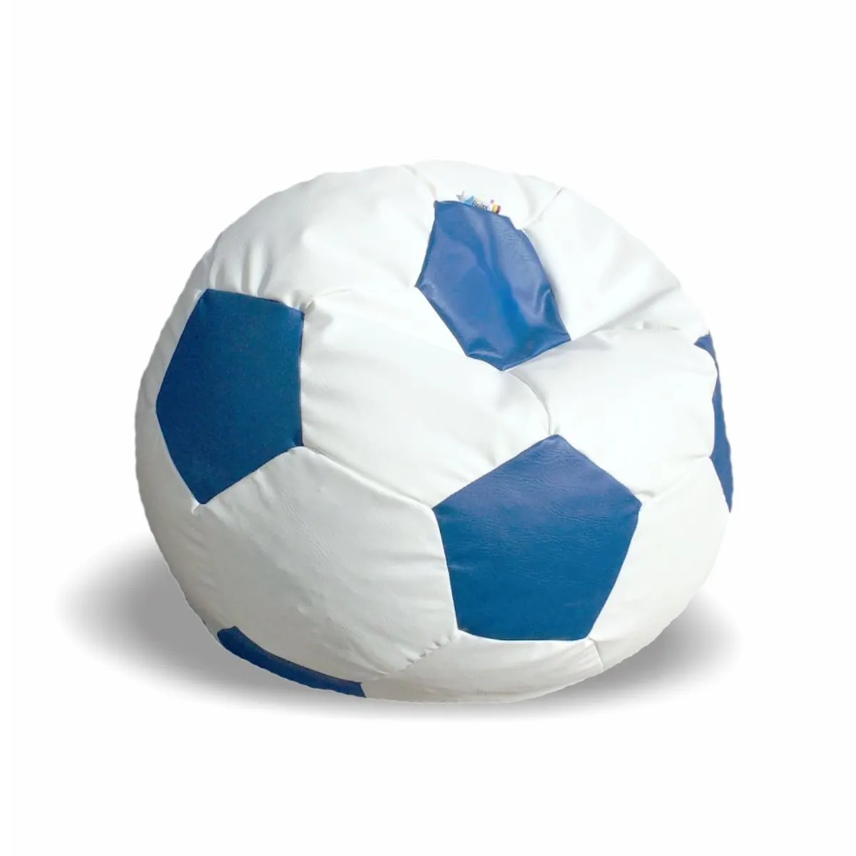 ESTILO RELAX - Silla Puff Balon Cuerotex Talla S - Azul.