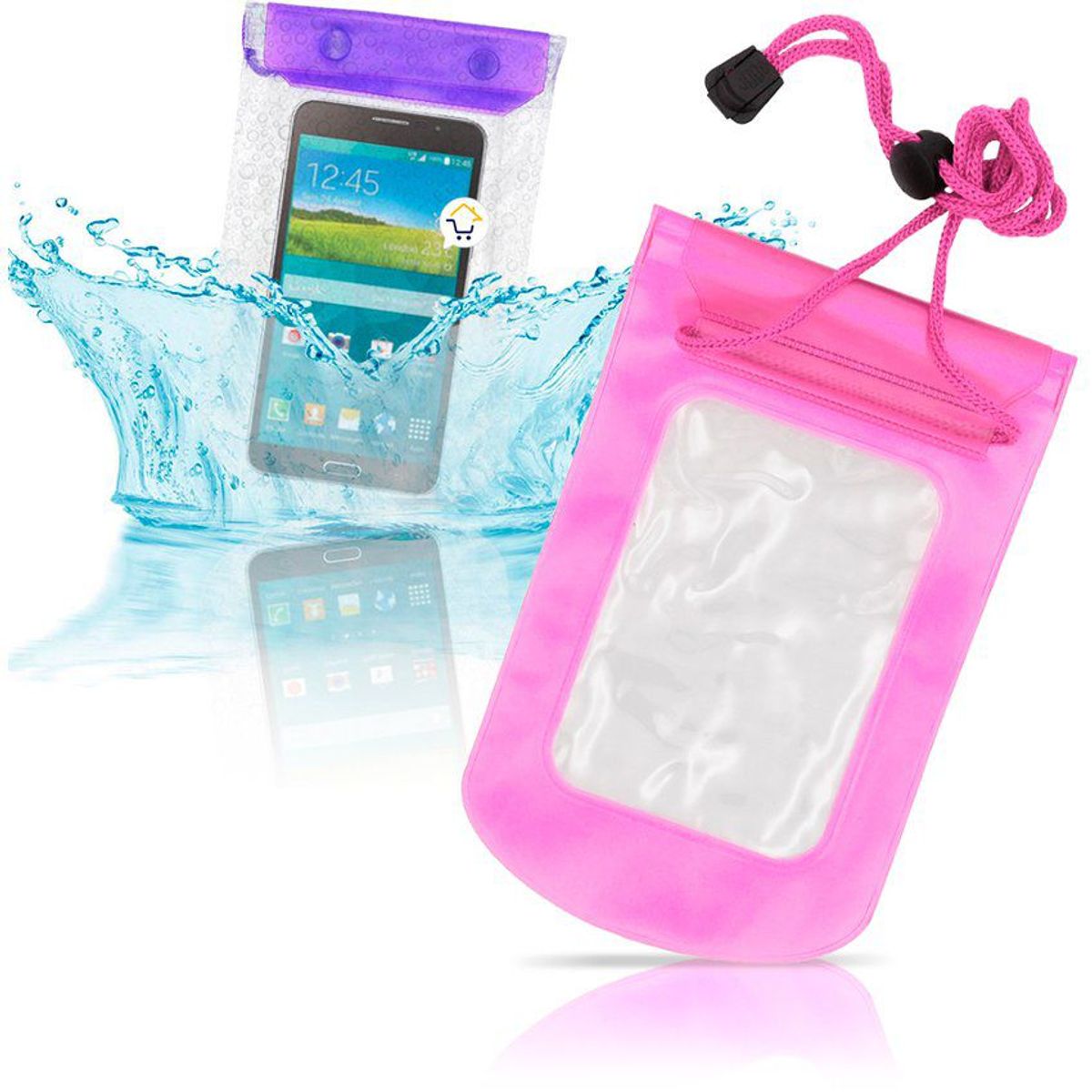 COMPRALOENCASA COM - Estuche Sumergible Celular Forro Protector Resistente Agua 8118