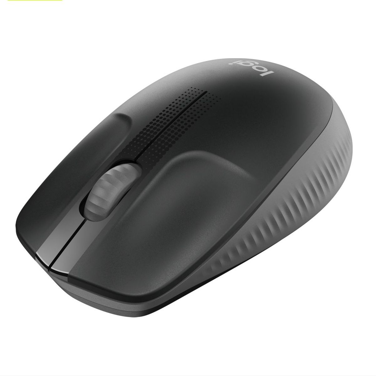 LOGITECH - Mouse Inalámbrico Full Size  Confortable Logitech M190 Gris Marengo