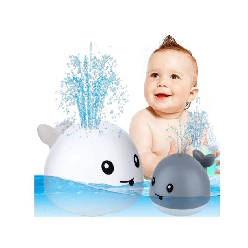 GENERICO - Ballena Flotante para Ducha con Splash- Bebés