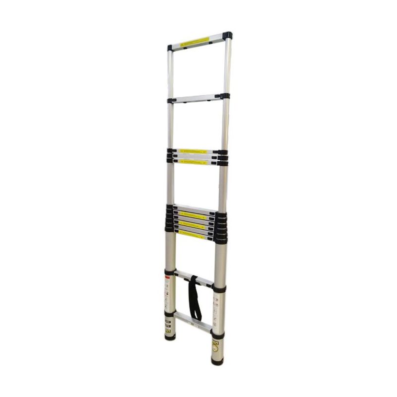 KACHETOOLS - Escalera Tipo Telescópica de Aluminio 3.8 Metros Kache Tools