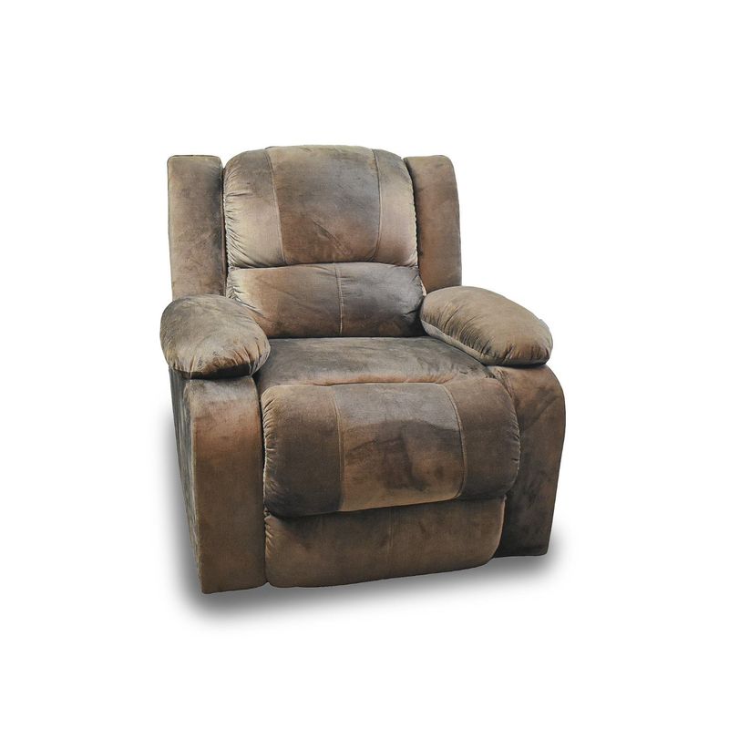 INDUSTRIAL BASESTILOS - Silla reclinable Manual - Lino chocolate