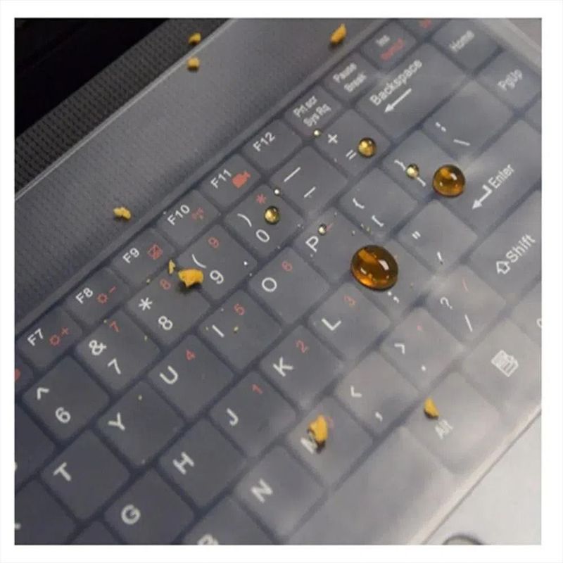 GENERICO - Protector Silicona Para Teclado De Portátil 15.6 Pulgadas