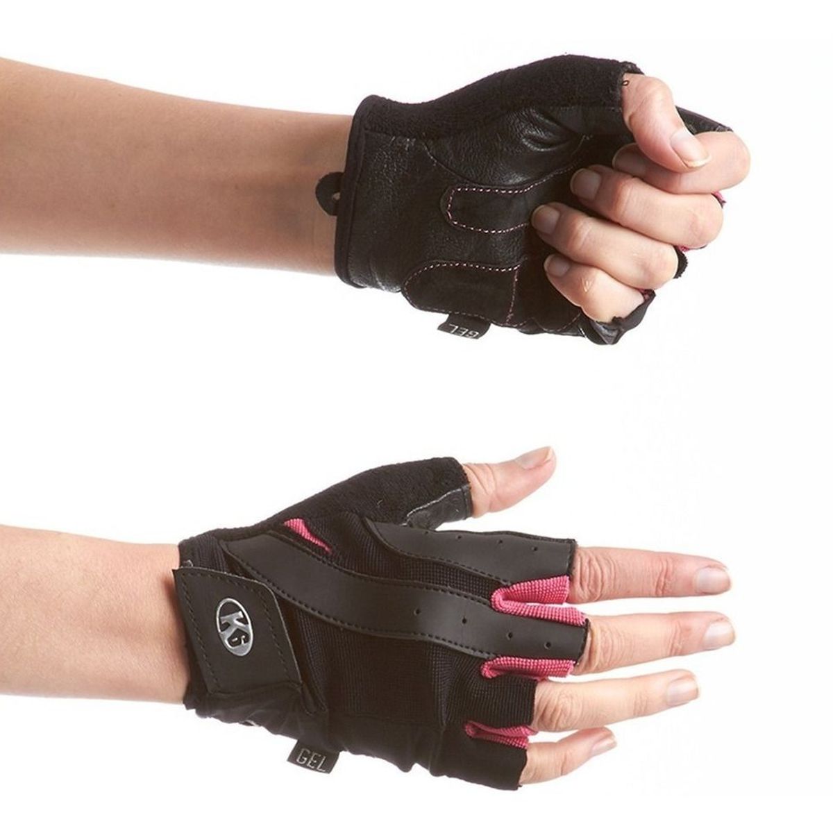 K6 - Guantes De Cuero Para Pesas Dama