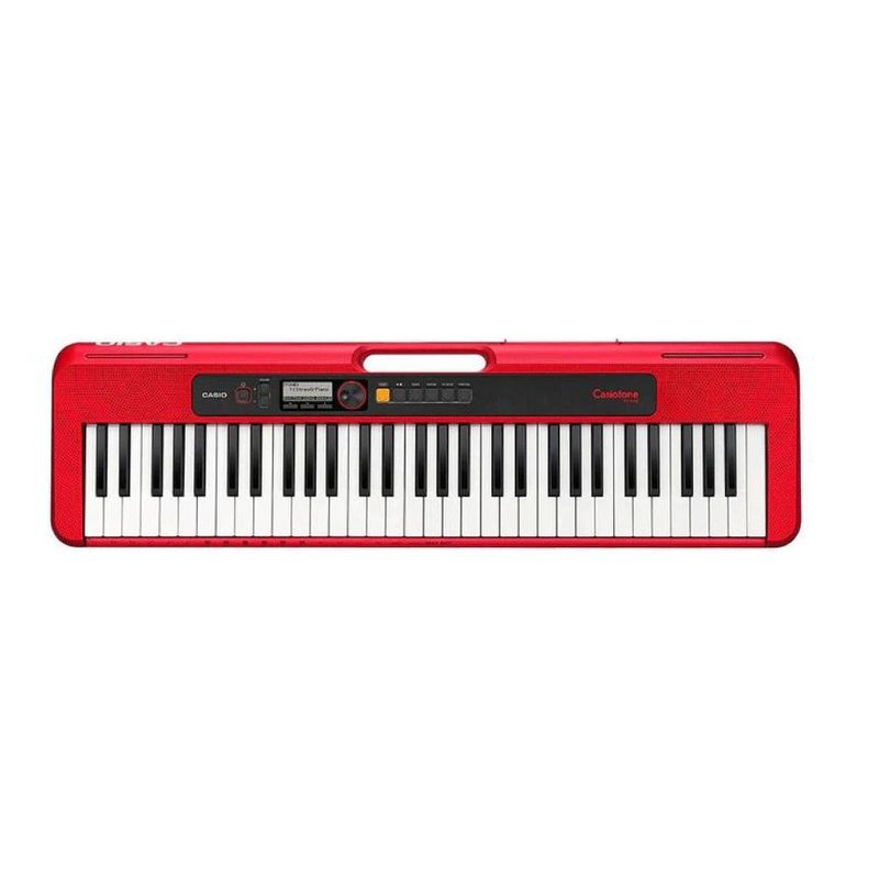 CASIO - Teclado Organeta CASIO CT-S200 ROJO CON ADAPTADOR