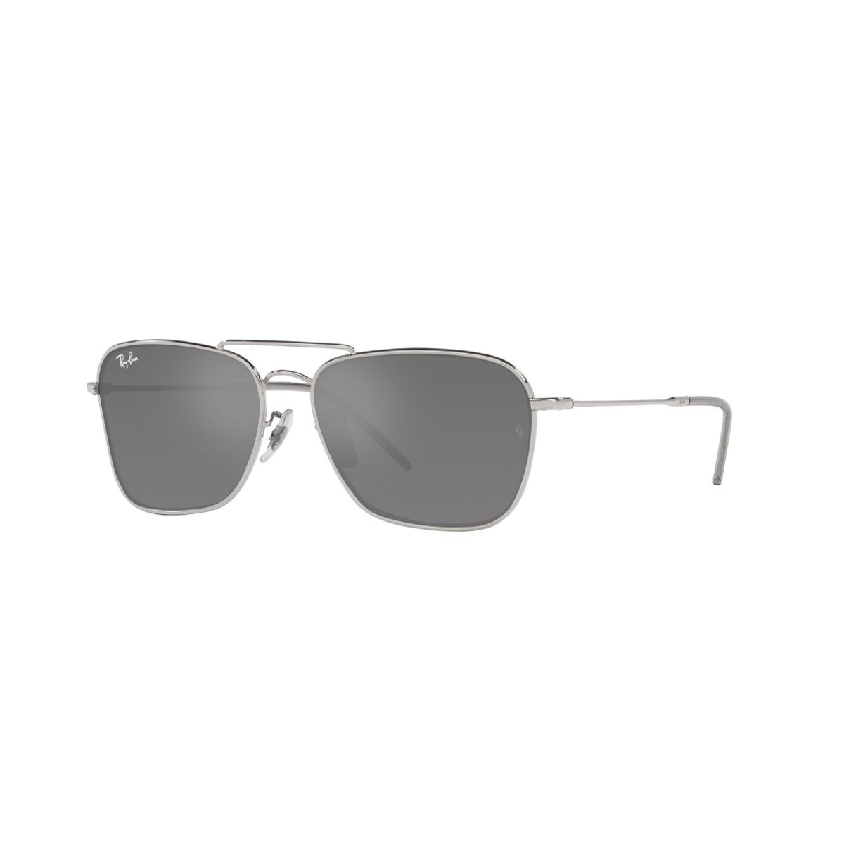 RAY BAN - Gafas de Sol Ray-Ban Caravan Reverse RBR010 Plateado Hombre y Mujer