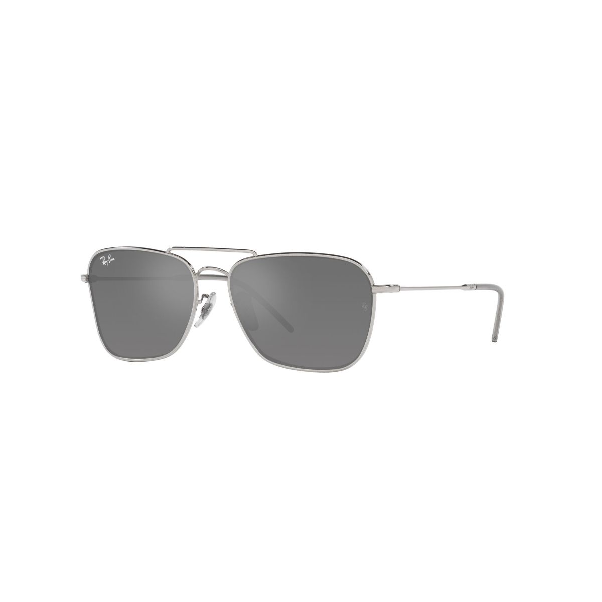 RAY BAN - Gafas de Sol Ray-Ban Caravan Reverse RBR010 Plateado Hombre y Mujer
