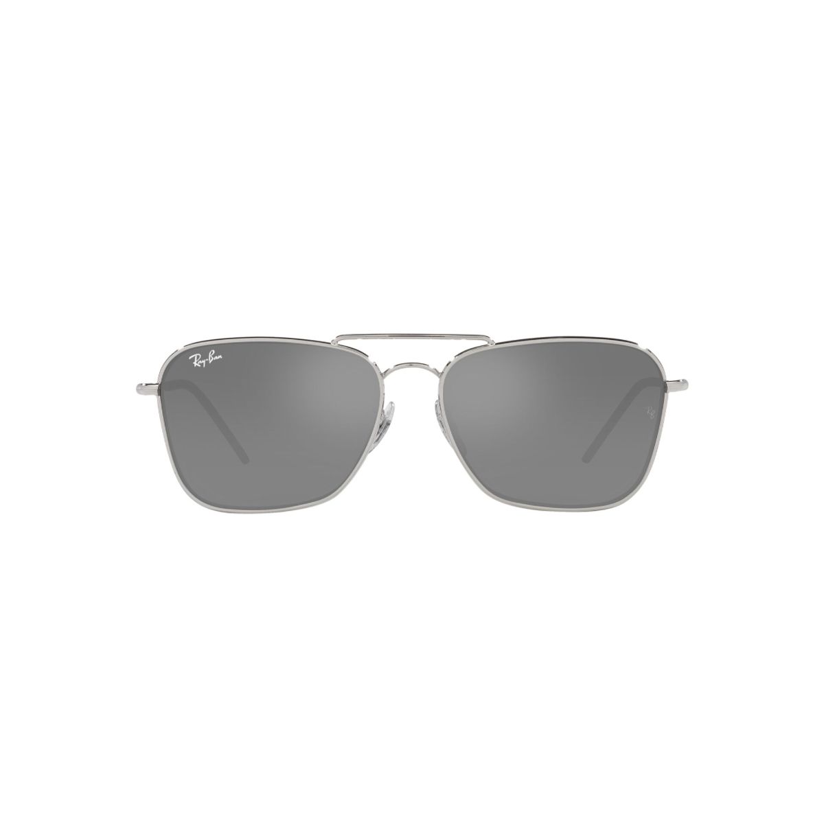 RAY BAN - Gafas de Sol Ray-Ban Caravan Reverse RBR010 Plateado Hombre y Mujer