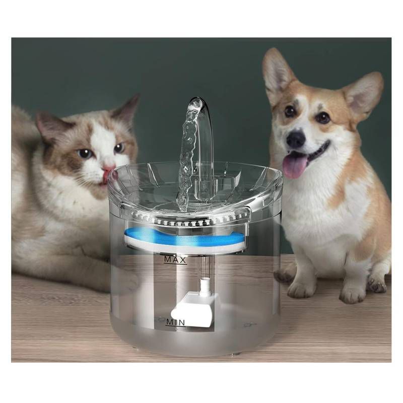 GENERICO - Fuente Para Gato Bebedero Para Mascotas Con 4 Filtros