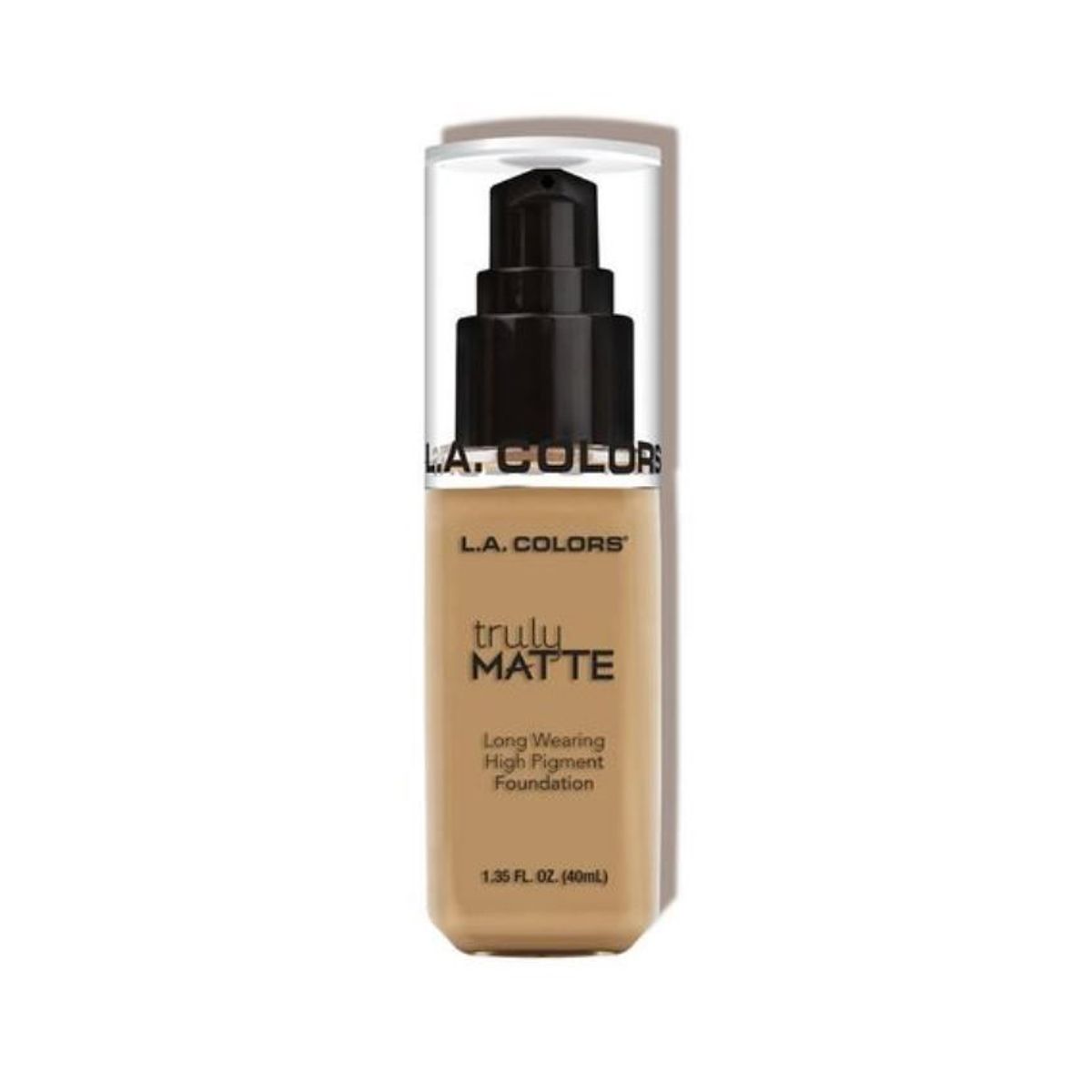 L A COLORS - Base Truly Matte L.A. Colors 355-Medium Beige