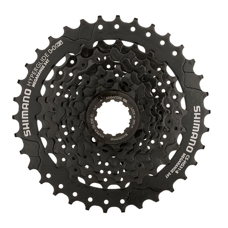 SHIMANO - Pacha Bicicleta Shimano 8V 11-34 Cassette MTB