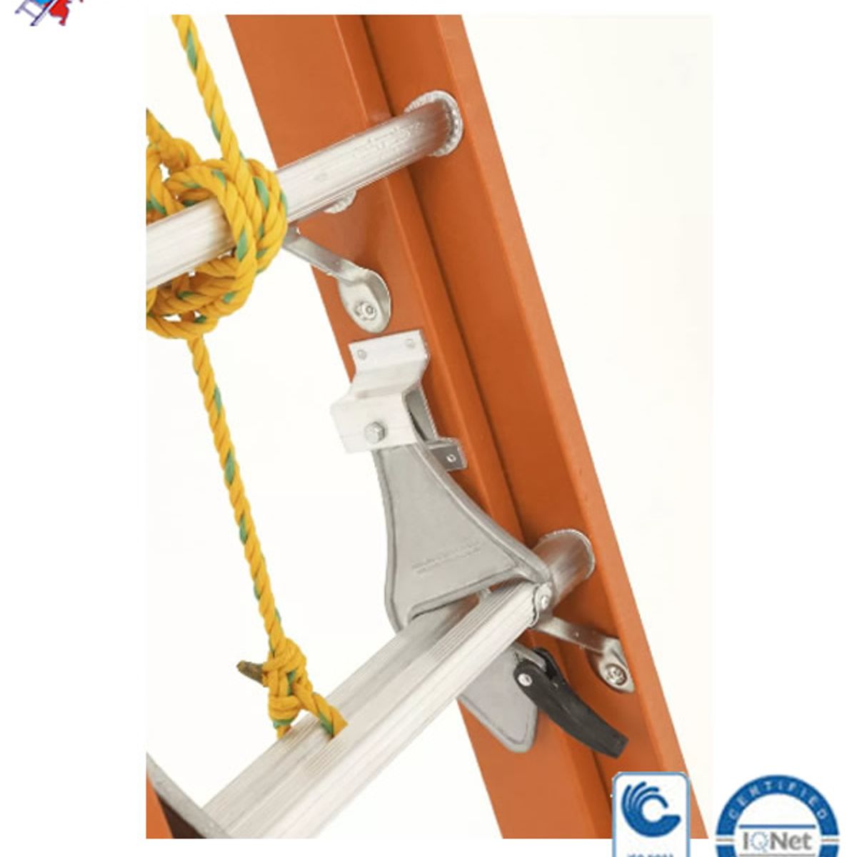 ESCALERAS DE COLOMBIA - Escalera Certificada Tipo Extensión En Fibra De Vidrio De 28 Pasos / 8.60 Mts 136kg