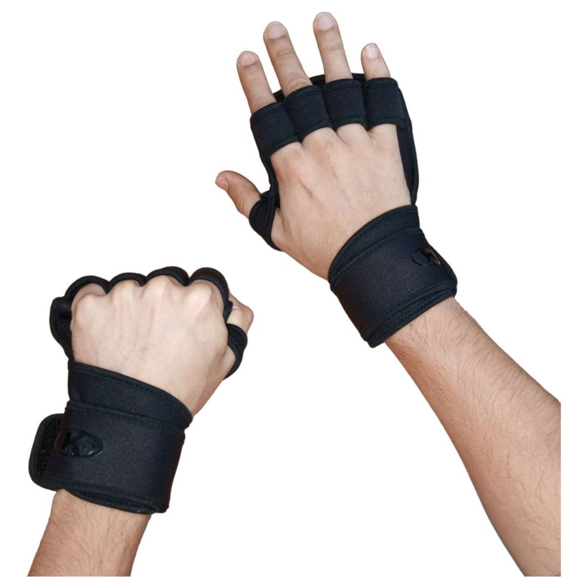 K6 - Calleras Cossfit Calistenia Pesas Muñequera K6 Gym Grip P+