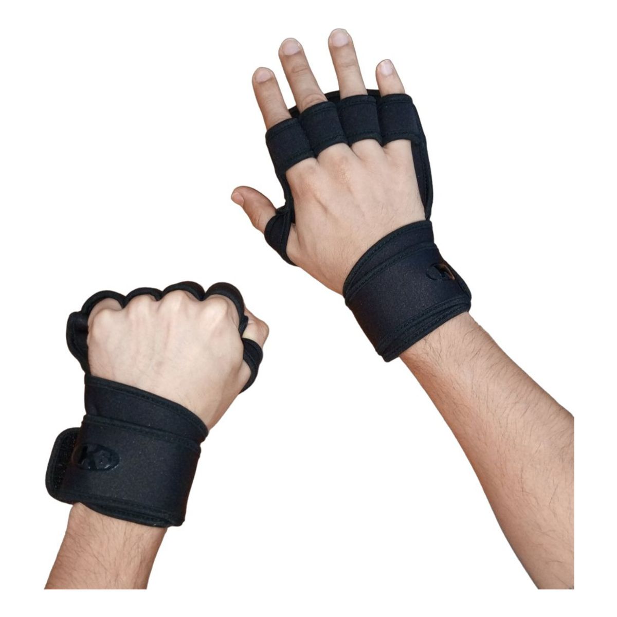 K6 - Calleras Cossfit Calistenia Pesas Muñequera K6 Gym Grip P+